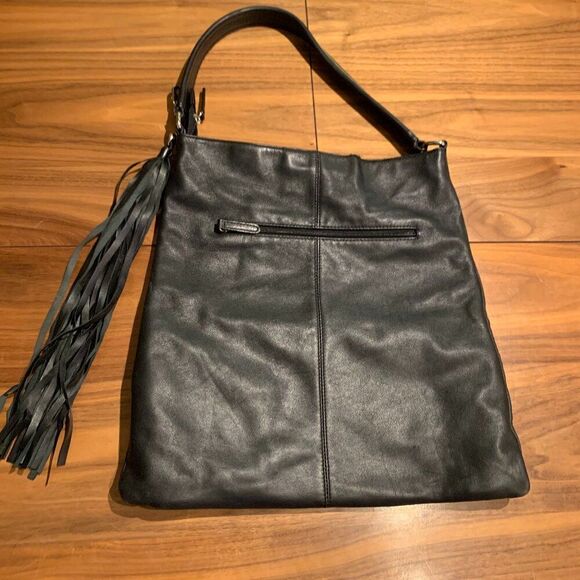 Nygard petite sz Med black/white zip cardigan, shawl collar, cotton/acrylic EUC - Picture 16 of 16